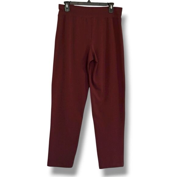 Athletic Works Pants Women’s Fleece Lined Pocket Straight Leg Small Purple - Picture 1 of 8